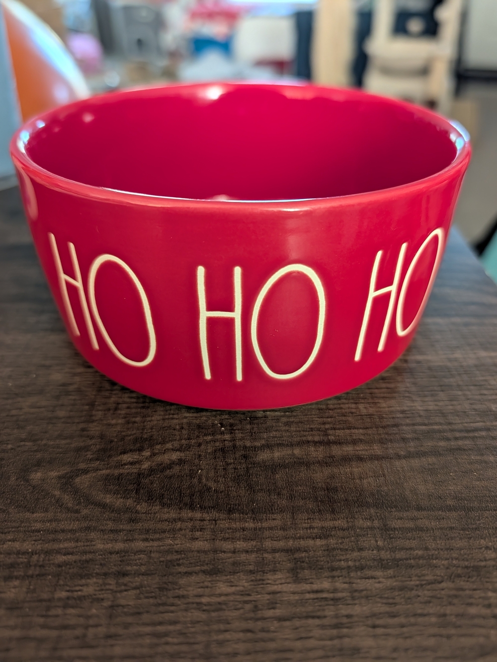 Rae Dunn HO HO HO Holiday Bowl